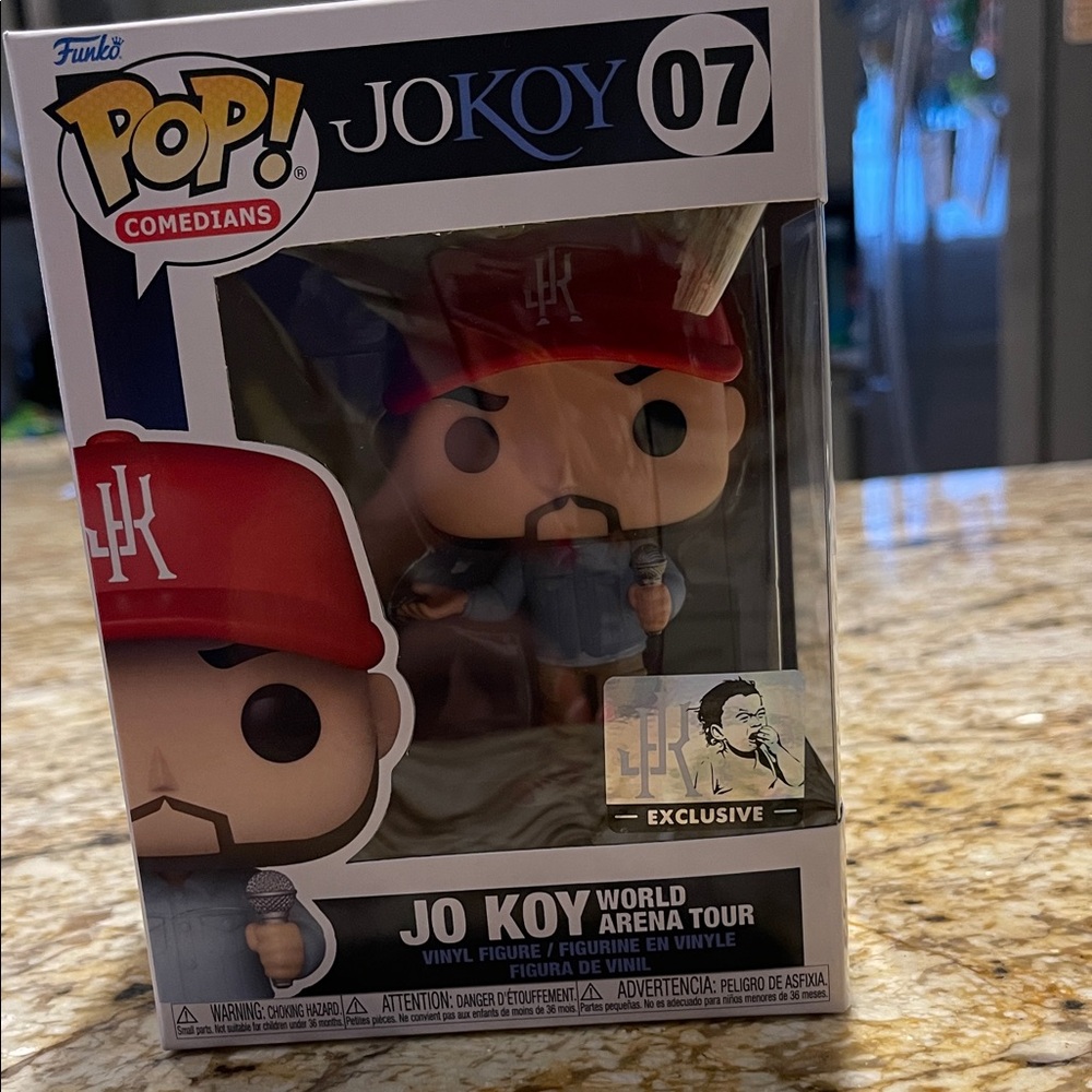 Brand new Joe Koy world Arena tour Funko pop